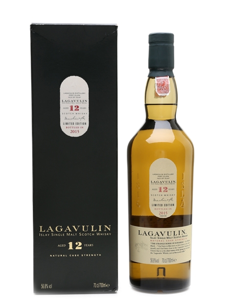 Lagavulin 12 Year Old Natural Cask Strength Special Releases 2015 70cl / 56.8%