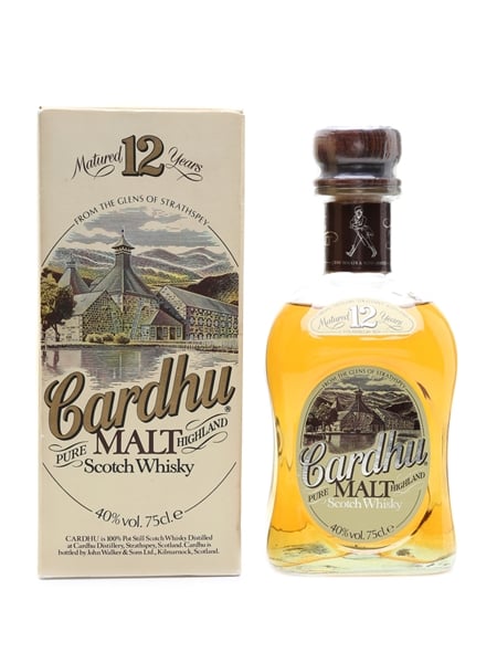 Cardhu 12 Year Old Bottled 1980s 75cl / 40%