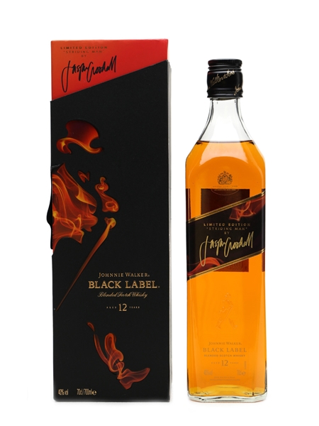 Johnnie Walker 12 Years Old Striding Man By Jasper Goodall 70cl