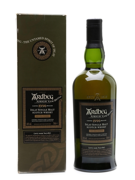 Ardbeg 1990 Airigh Nam Beist Bottled 2008 70cl / 46%