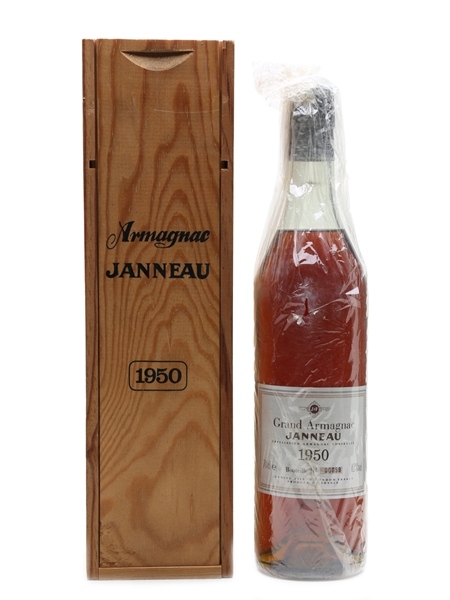 Janneau 1950 Bottled 1987 - Grand Armagnac 70cl / 42%