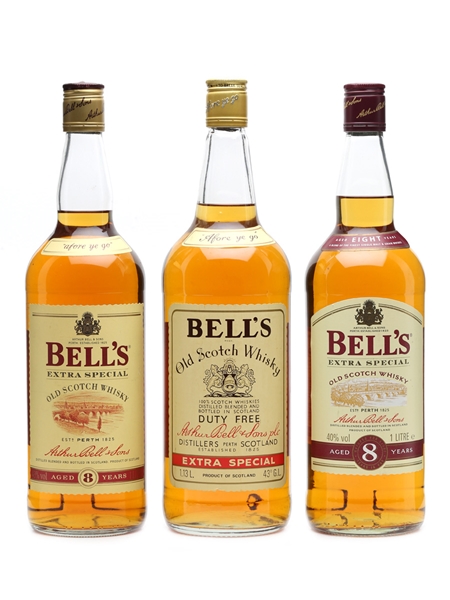 Assorted Bell's Scotch Whisky 100cl & 100cl & 113cl 