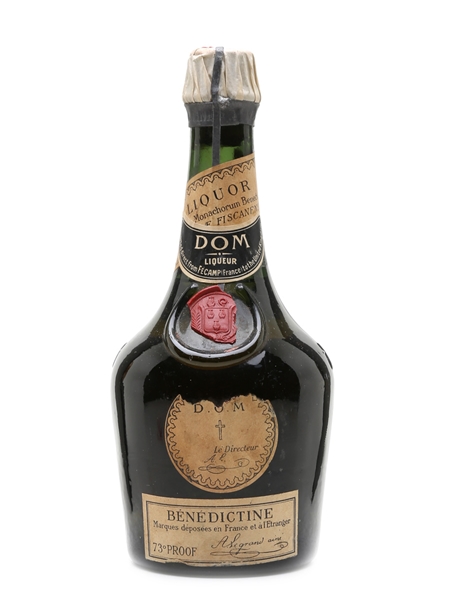 Benedictine DOM Bottled 1950s - Fecamp 35cl / 41%