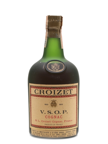 Croizet VSOP Bottled 1960s 75cl / 40%