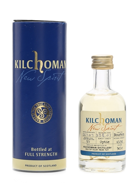 Kilchoman New Spirit Distilled 2007 5cl / 63.5%