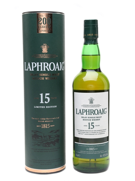 Laphroaig 200th Anniversary 15 Year Old 70cl / 43%