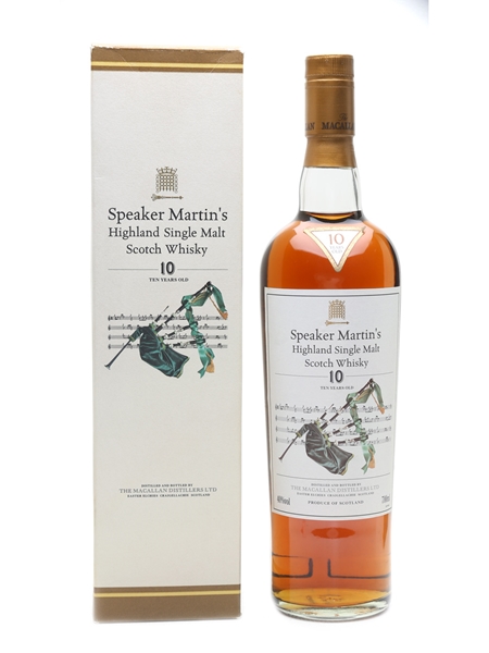 Macallan 10 Year Old Speaker Martin's 70cl / 40%