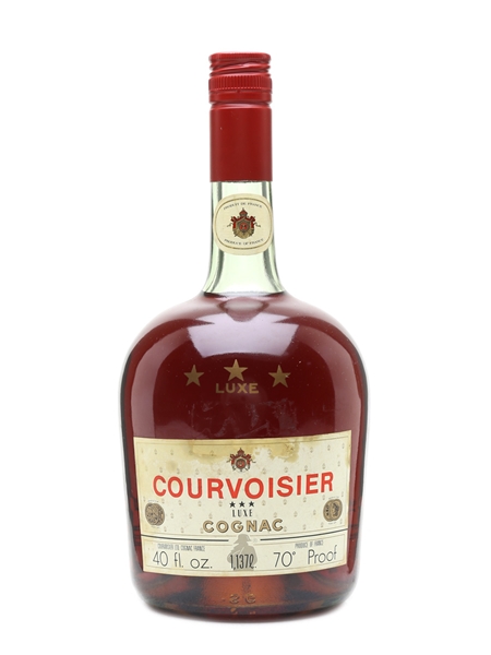 Courvoisier 3 Star Luxe Bottled 1970s 113.7cl / 40%