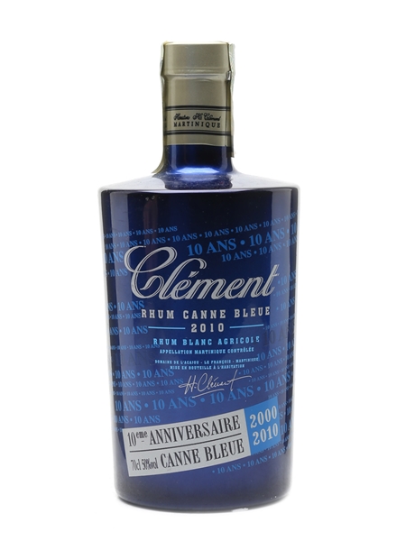 Clement Rhum Canne Bleue 2010  70cl / 50%