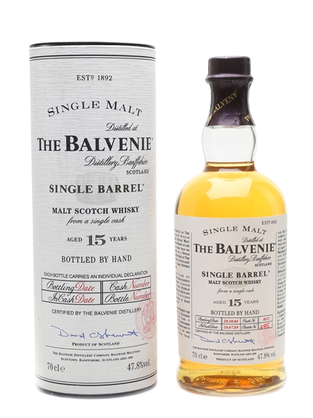 Balvenie 1989 Single Barrel 15 Year Old 70cl / 47.8%