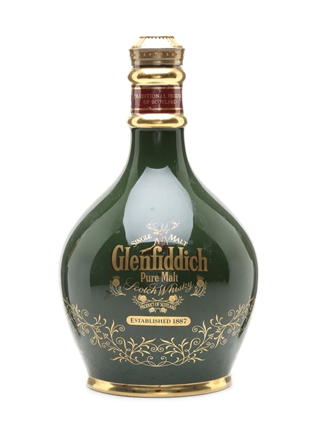 Glenfiddich 18 Year Old Ancient Reserve Green Spode Decanter 75cl / 43%