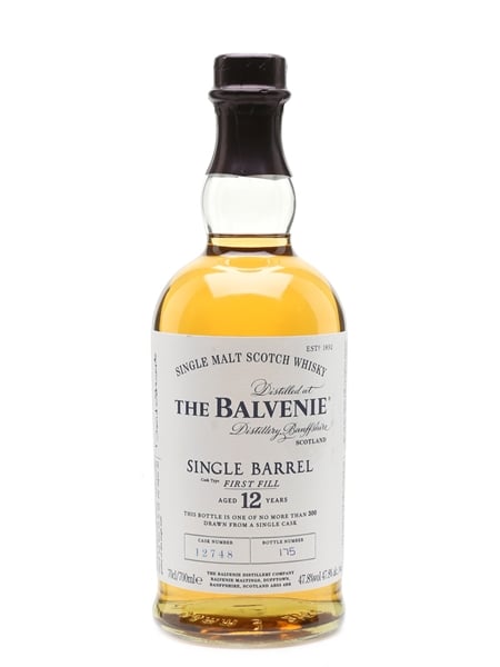 Balvenie 12 Year Old Single Barrel First Fill 70cl / 47.8%