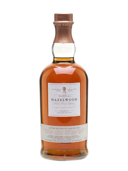 Hazelwood Janet Sheed Roberts 110th Birthday Edition 70cl / 55%