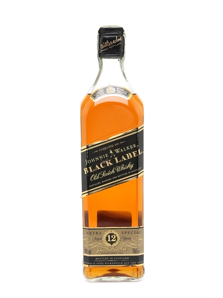 Johnnie Walker Black Label 12 Year Old Bottled 1990s 70cl / 40%