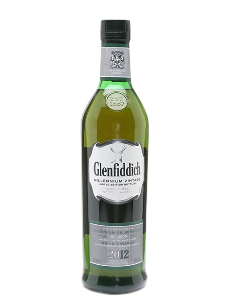 Glenfiddich Millennium Vintage 2012 Bottled 2012 - Misprinted Label 70cl / 40%