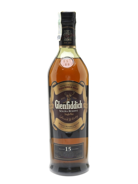 Glenfiddich 15 Year Old Solera Reserve 70cl / 40%