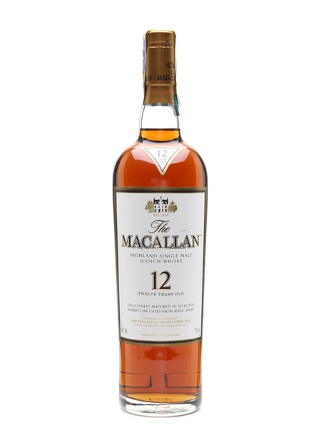 Macallan 12 Year Old Sherry Oak 70cl / 40%