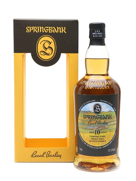 Springbank 2007 10 Year Old Local Barley 70cl / 57.3%