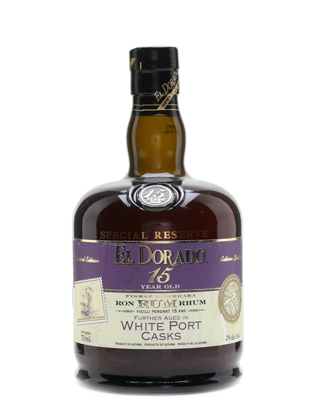 El Dorado 15 Year Old White Port Cask Finish 75cl / 43%