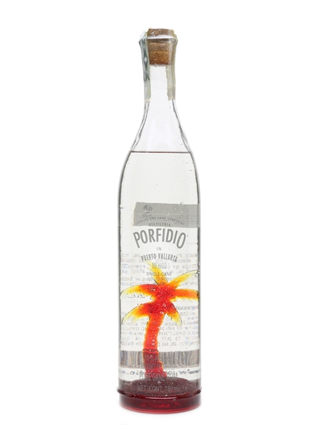 Porfidio Plata Rum Palm Tree Bottle 75cl / 70%