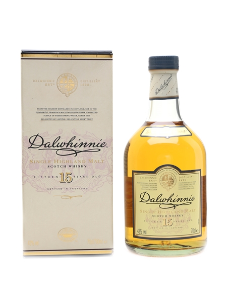 Dalwhinnie 15 Year Old  70cl / 43%