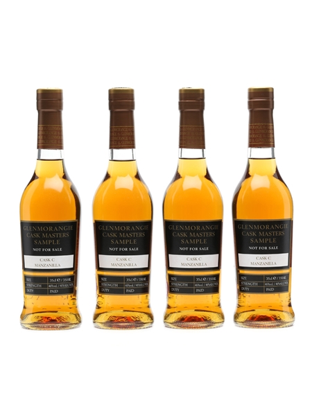 Glenmorangie Cask Masters C Samples Manzanilla 4 x 35cl