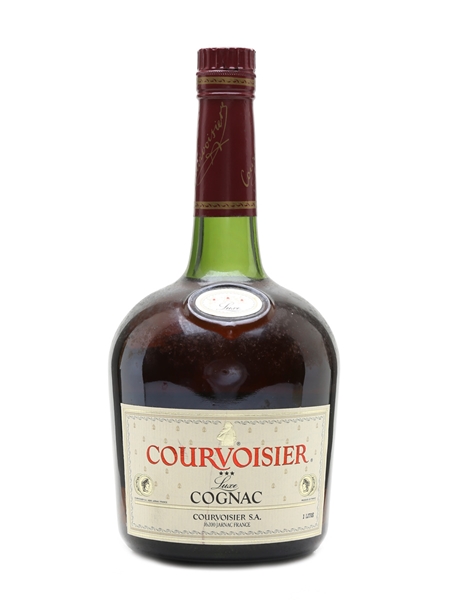 Courvoisier 3 Star Luxe Bottled 1980s 100cl / 40%