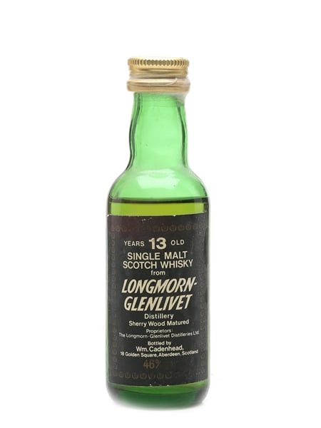 Longmorn Glenlivet 13 Year Old Cadenhead's 5cl / 46%