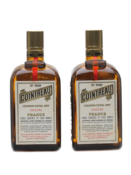 Cointreau Bottled 1970s 2 x 68cl / 40%