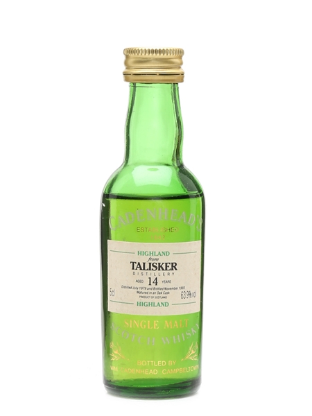 Talisker 1979 14 Year Old - Cadenhead's 5cl / 63.9%