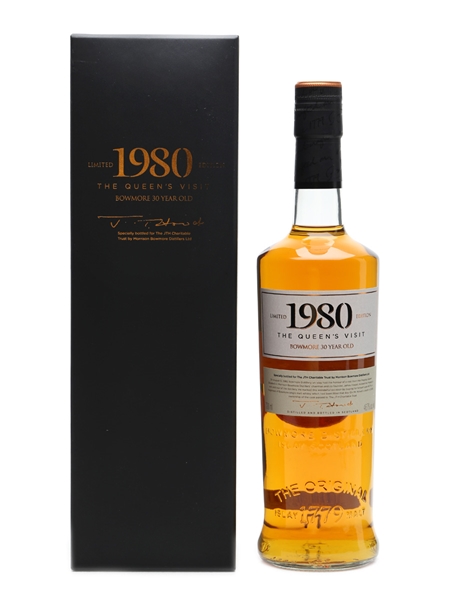 Bowmore 1980 Queen's Visit 30 Year Old 70cl