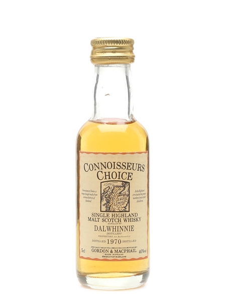 Dalwhinnie 1970 Connoisseurs Choice Bottled 1990s - Gordon & MacPhail 5cl / 40%