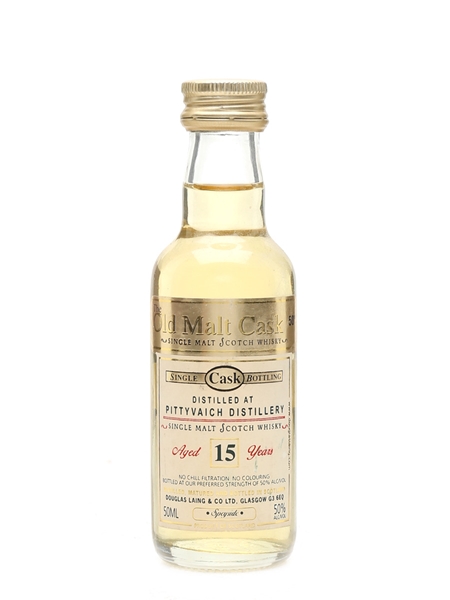 Pittyvaich 15 Year Old Old Malt Cask - Douglas Laing 5cl / 50%