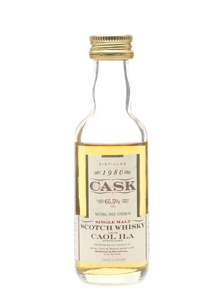 Caol Ila 1980 Cask Strength - Gordon & MacPhail 5cl / 65.5%