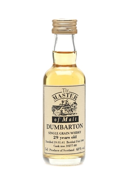 Dumbarton 1961 29 Year Old - Master Of Malt 5cl / 43%