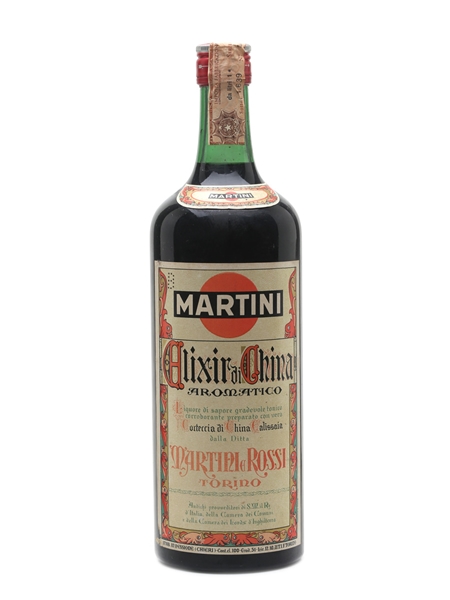 Martini Elixir Di China Bottled 1960s 100cl / 31%