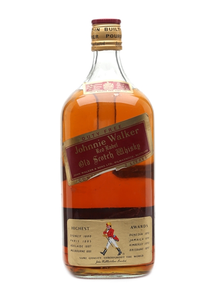 Johnnie Walker Red Label Bottled 1980s 200cl / 40%