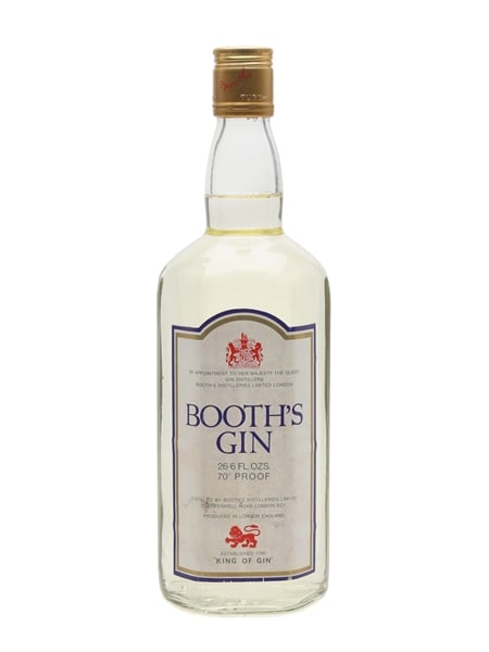 Booth's Gin Bottled 1970s 75.7cl / 40%