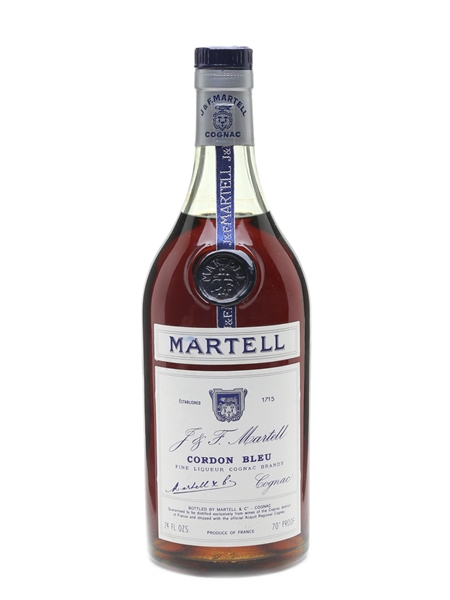 Martell Cordon Bleu Bottled 1970s 68cl / 40%