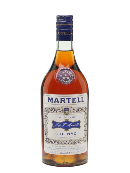 Martell 3 Star Bottled 1960s-1970s 68cl / 40%