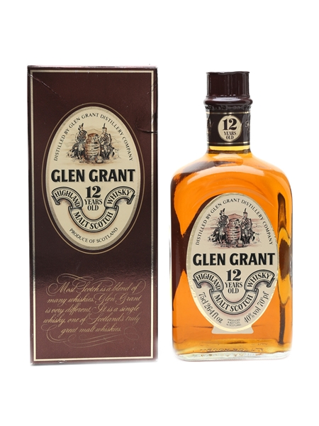 Glen Grant 12 Year Old Bottled 1970s-1980s 75cl / 40%