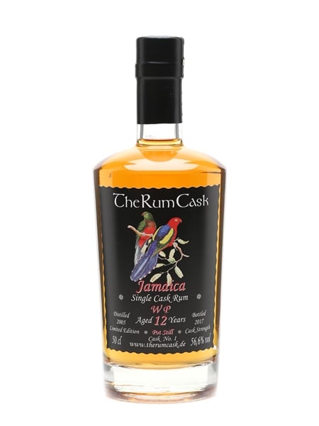 WP 2005 Jamaica Rum 12 Year Old - The Rum Cask 50cl / 56.6%