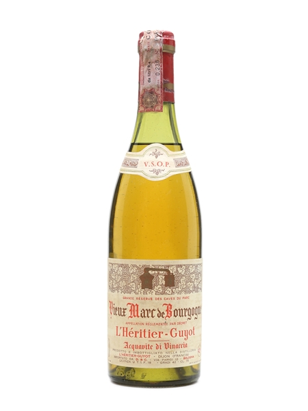 L'Heritier Guyot Vieux Marc De Bourgogne VSOP Bottled 1960s - D&C 75cl / 42%