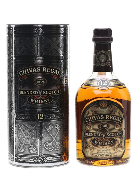 Chivas Regal 12 Year Old Bottled 1990s - Seagram 70cl / 40%