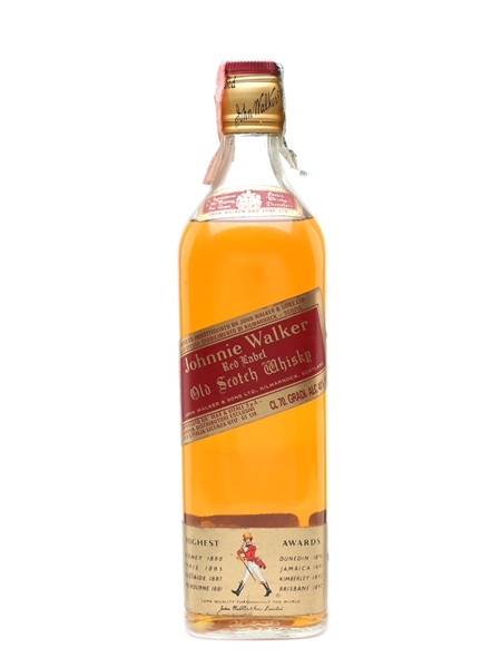 Johnnie Walker Red Label Bottled 1990s - Wax & Vitale 70cl / 40%