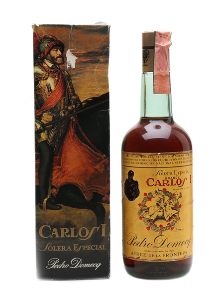 Carlos I Solera Especial Bottled 1970s - Pedro Domecq 75cl / 40%