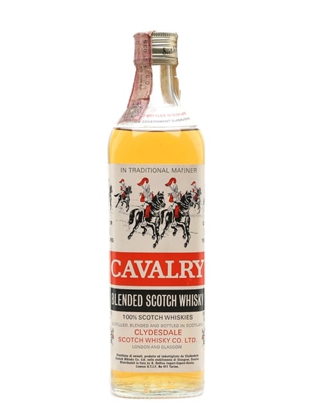 Cavalry 5 Year Old Bottled 1970s 75cl / 40%