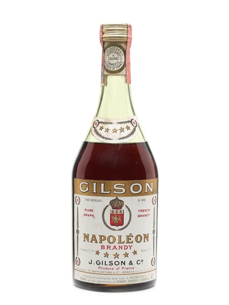 Gilson 5 Star Napoleon Brandy Bottled 1960s 75cl / 40%