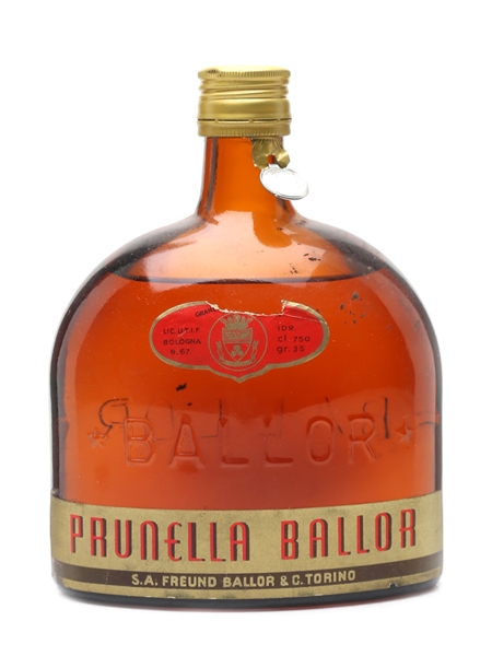 Prunella Ballor Liqueur Bottled 1950s 75cl / 35%