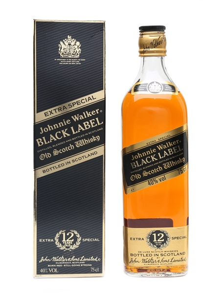 Johnnie Walker Black Label 12 Year Old Bottled 1990s 75cl / 40%